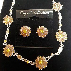 Two4$25 |Crystal Collection Earring & Necklace Set